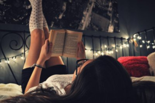 Lesen im Bett