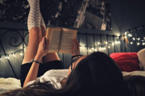 Lesen im Bett